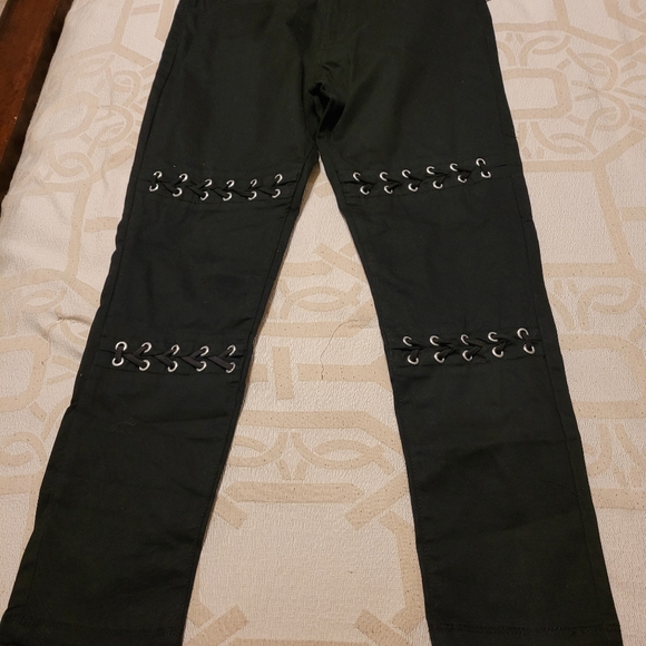 Dream Star Cat Twill pants, Black, size 14, Teens, super Stretch - Picture 2 of 10